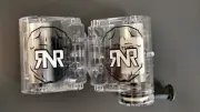 RIP N ROLL replacement WVS 48 mm roll off canister set Clear motocross goggles