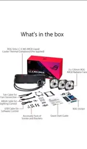 (Factory Sealed) ASUS ROG Strix LC II 360 ARGB All-in-One AIO Liquid CPU Cooler