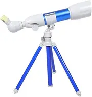 Toddmomy Telescope with Tripod and Magnification Eyepieces for Stargazing Moon Observation and Science Education for Young Astronomers Stylish Design