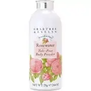 Crabtree Evelyn Rosewater Talc Free Body Powder 2.6oz New & Sealed