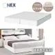 【NEX】純白色 單人加大3.5*6.2尺 加厚六分床底/床架 (台灣製造)