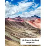 MY DIABETIC LOGBOOK: LARGE PRINT