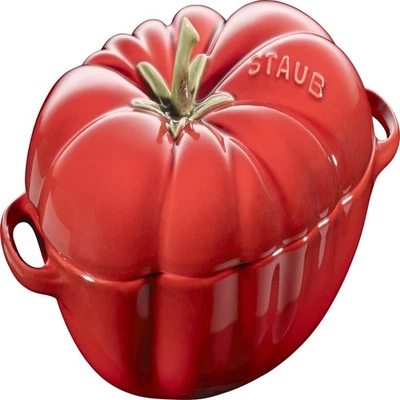 Staub Ceramic Tomato Cocotte .5l