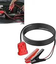 Jumper Cable Clamps for Milwaukee M18 18V Battery,8 AWG 5.58FT Portable Jump Starter Auto Booster Cable,Jumper Starter with Adapter,for Jump-Starting Cars Using Tool
