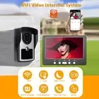 HG Smart WiFi Doorbell Video Intercom Doorbell With Camera Video Doorbell 7 Inch