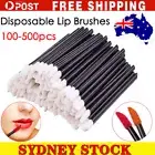 200/500/1000 Pcs Lip Gloss Brush Disposable Wands Lipstick Applicator Brushes