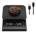 Digital Coffee Scale, 0.1G/3Kg Accurate Scale for Digital Coffee Scale with LCD