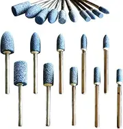 Metal Polishing Head,Precise Stone Grinding Head - 10X Portable Buffing Tools, Blue Polish Accessories for Metal, Marble, Wood, Jade