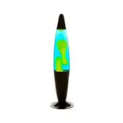 Peace Motion Lava Lamp - Yellow & Blue