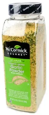 McCormick Garlic Powder Coarse Grind with Parsley, 24 Ounce