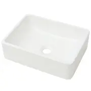 Basin Ceramic White 41X30x12 Cm Bathroom Sinks