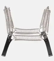 [Noir Kei Ninomiya] Noir Kei Ninomiya Faux leather harness AU 8 black