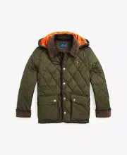 Polo Ralph Lauren Size XL 18/20 NWT Big Boys Water-Repellent Hooded Barn Jacket