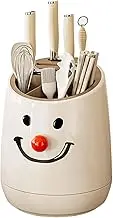 WJnflQN Cutter Block Holder | Rotating Cutter Holder | Space-Saving Organizer Storage Display Compact, Cabinet Bar Cooking Counter Home Daily Needs