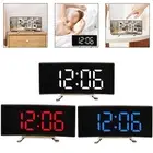 Electronic Mirror Alarm Clock with Custom Brightness for Day and Night