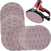 Angoily Professional Sandpaper Set 10 Sheets Drywall Sanding Pads Hook Loop for Easy Replacement