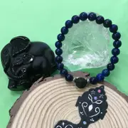 Child's Lapis Lazuli and Lava Stone Aromatherapy Diffuser Bracelet - Handcrafted - Communication, Intuition and Inner Power