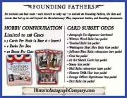 2025 Historic Autographs Founding Fathers Hobby Box
