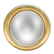 Hickory Manor HM9722GL Round Mirror - Gold Leaf (IL/RT6-21789-HM9722GL-NOB)