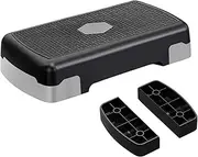 Aerobic Stepper, Workout Stepper, Space Saving Non Slip Exercise Step Platform, Balance Board for Fitness Training Gym Cardio