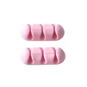 10Set 2021 Housekeeping Organizers 2 Pcs Headphone Headset Wire Wrap Cord Winder Organizer Cable Collector Silica