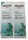Weleda Sheer Hydration Daily Dew Lotion Prickly Pear Cactus Extract 1oz Lot Of 2