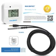bluetooth Thermometer & Hygrometer Smart Sensor IBS-TH2 plus with Alerts, Calibr