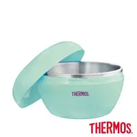 在飛比找森森購物網優惠-【THERMOS膳魔師】不鏽鋼隔溫碗1000ml藍冰綠(A-