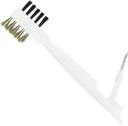 iplusmile Wire Brush Gas Stove Cleaner Multi-purpose Kitchen Scrubber for Tile Gaps Easy Use Household Tool for Unclogging Gas for Efficient Cleaning
