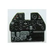 Yahu Models 1/48 Curtiss P-40E Instrument Panel for Hasegawa kit