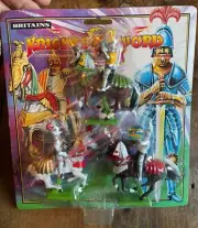 Britains Knights Of The Sword 3 Horsemen Knights 1996 MIB