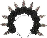 [FOMIYES] Flower Headband Tiara Goddess Headband Headdresses for Masquerade Stage