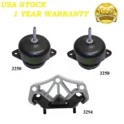 3PCS MOTOR & TRANS MOUNT FIT 2011-2017 Ford Mustang 3.7L & 5.0L (for: Ford)