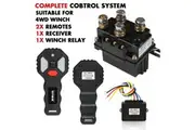 X-BULL Winch Solenoid Relay Wiring Controller 500A 12V and 150ft Wireless Remote