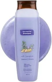 Anti Hairfall Shampoo | 3x Hair fall Control | With Rosemary, Biotin and Ginseng | No Sulfate No Paraben | Rosemary Shampoo for Hair Growth | 200 ml