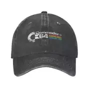 Hip Hop Retro Commodore 64 Baseball Cap Homme Spring Autumn C64 Amiga Computer