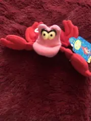 Disney’s Sebastian The Crab Little Mermaid Plush Toy Collectible! Brand New!