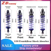 在飛比找蝦皮購物優惠-2 件裝 ZD Racing 105 毫米前升減震器減震器懸