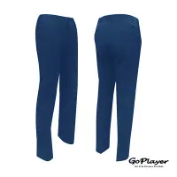 在飛比找Yahoo!奇摩拍賣優惠-青松高爾夫GoPlayer男彈性腰高爾夫長褲 ~青藍/深藍/