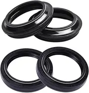 41x53x8 Motorcycle Front Shock Fork Damper Oil Seal Dust Cover For GSF600ST GSF600 GSF 600 GSX600 GSX600F GSX KATANA 600(2pcs seal 2pcs cover)