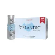 Sparkling Water Unflavored 330 ml Cans 10 Count
