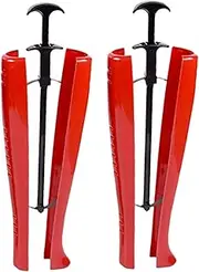 [Wedhapy] 1 Pair Boot Tree, Adjustable Plastic Overknee Boot Inserts with Air Holes, 19 Inch Practical Great Support Shoe Stretcher for Womens Mens Shoes