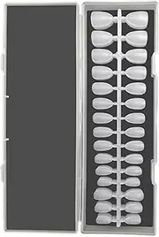 Generic False Nail Tips Matte Short Medium Press On Nails Double-sided Frosted D