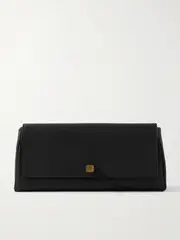 [KHAITE] KHAITE - Audrey Leather Clutch - Black - One size One size Black