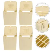 4 Pcs Finch Breeding Cages Nest for Baby Birds Box Parakeet Nests Travel