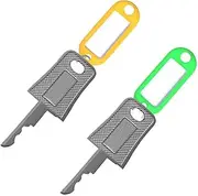 [BOTISY] 2PCS TSA Safe Skies Master Key for Luggage Suitcase Travel Bag