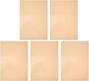 Housoutil Torch Filter Light Diffuser Film Sheets Orange Correction Filters for Photography