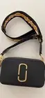 MARC JACOBS THE LOGO STRAP SNAPSHOT NEW BLACK MULTI BAG BRAND NEW FREE POSTAGE