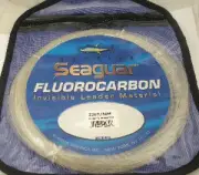 Seaguar 220FC30 Fluorocarbon Invisible Leader Material 220Lb Test 30M