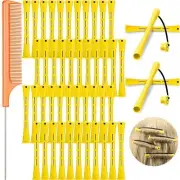 48 Varillas de onda fría Varillas para permanente del cabello Rizador de cabello